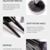 FOCALLURE 6 Sticks Makeup Brush Set (6142261559490)