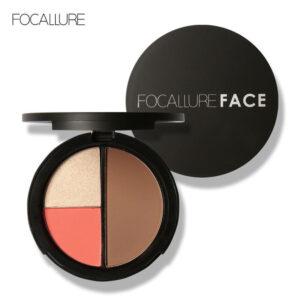 FOCALLURE 3 in 1 Contour /Highlighter/ Blusher Palette