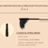 FOCALLURE 2-in-1 Waterproof Curling Mascara & Eyeliner (6547506987202)