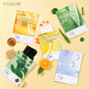 FOCALLURE brightening and whitening moisturizing silk mask（5pcs）