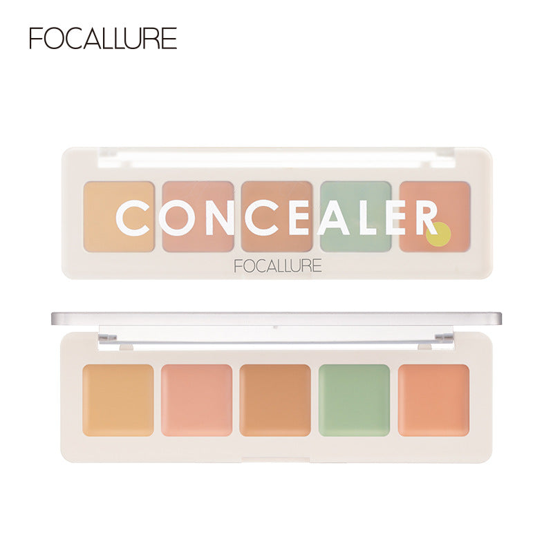 FOCALLURE Five-color Concealer Palette (6545215389890)